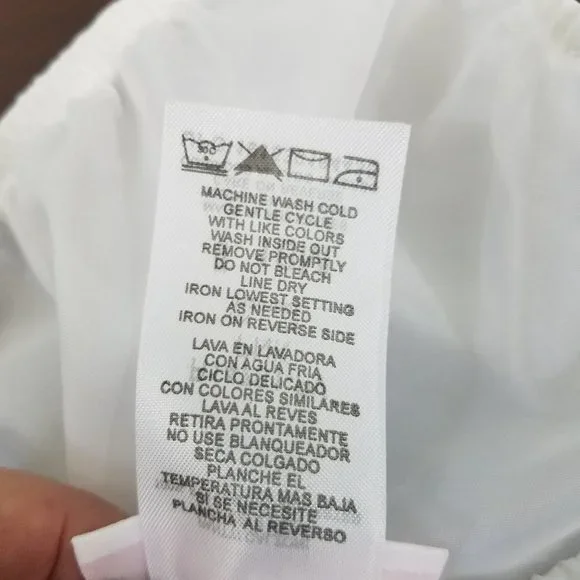 Bonnie Baby Blue and White Dress Size 12 Months. Bloomers size 18 months. - Picture 6 of 8